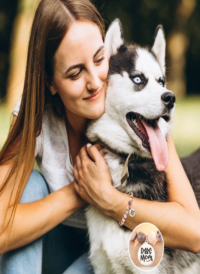 Tarsus Dog Mom Gifts for Women, Best Dog Mom Christmas Mothers Day Jewelry Gifts Bracelet - Image 2
